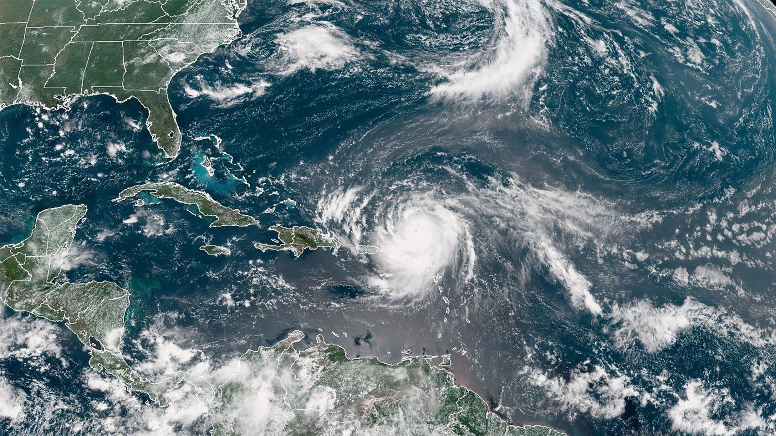 Hurricane Erin Drops to Category 2 After Explosive Growth to Category 5