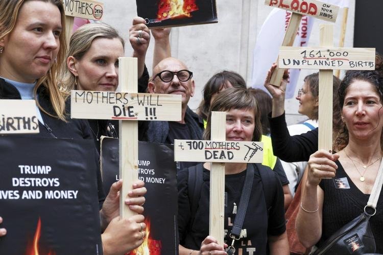 Activists Protest Over Threat to Destroy $9M Contraceptive Stockpile in Belgium.