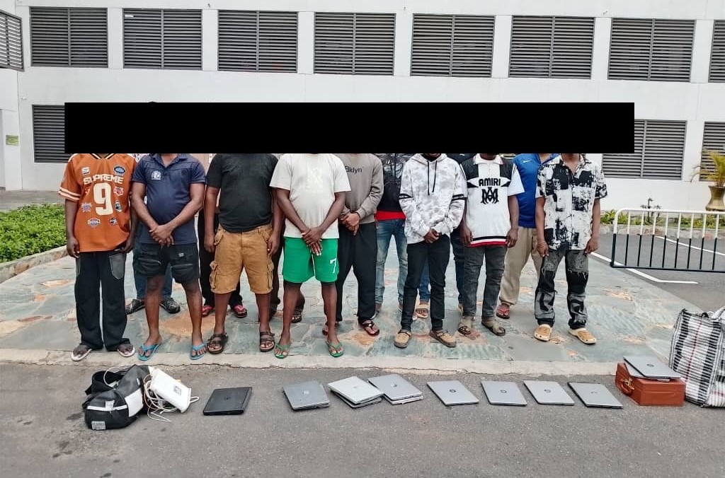 Ghana Police Rescue 57 Nigerians from Human Trafficking and Cybercrime Syndicate
