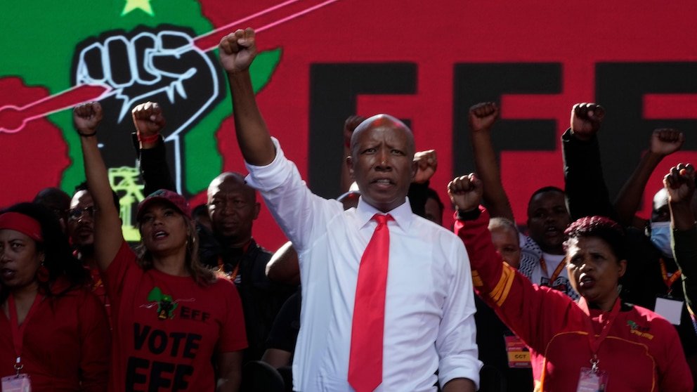 South Africa’s EFF Leader Julius Malema Found Guilty of Firing Rifle at Rally