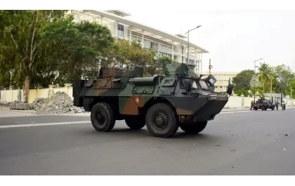 Lt Col Pascal Tigri, who attempted to overthrow the government in Benin, fled to Togo.