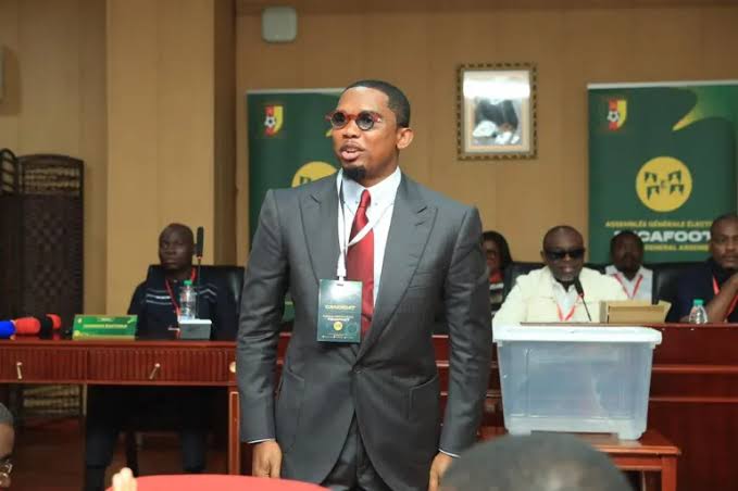 CAMEROON: Samuel Eto’o Secures Second Term as Cameroonian Football Boss Amid Controversy