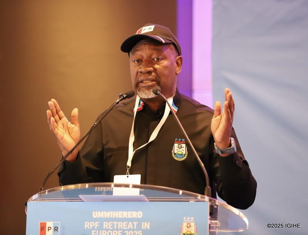 Gasamagera asked European RPF Inkotanyi members to continue to support Rwanda
